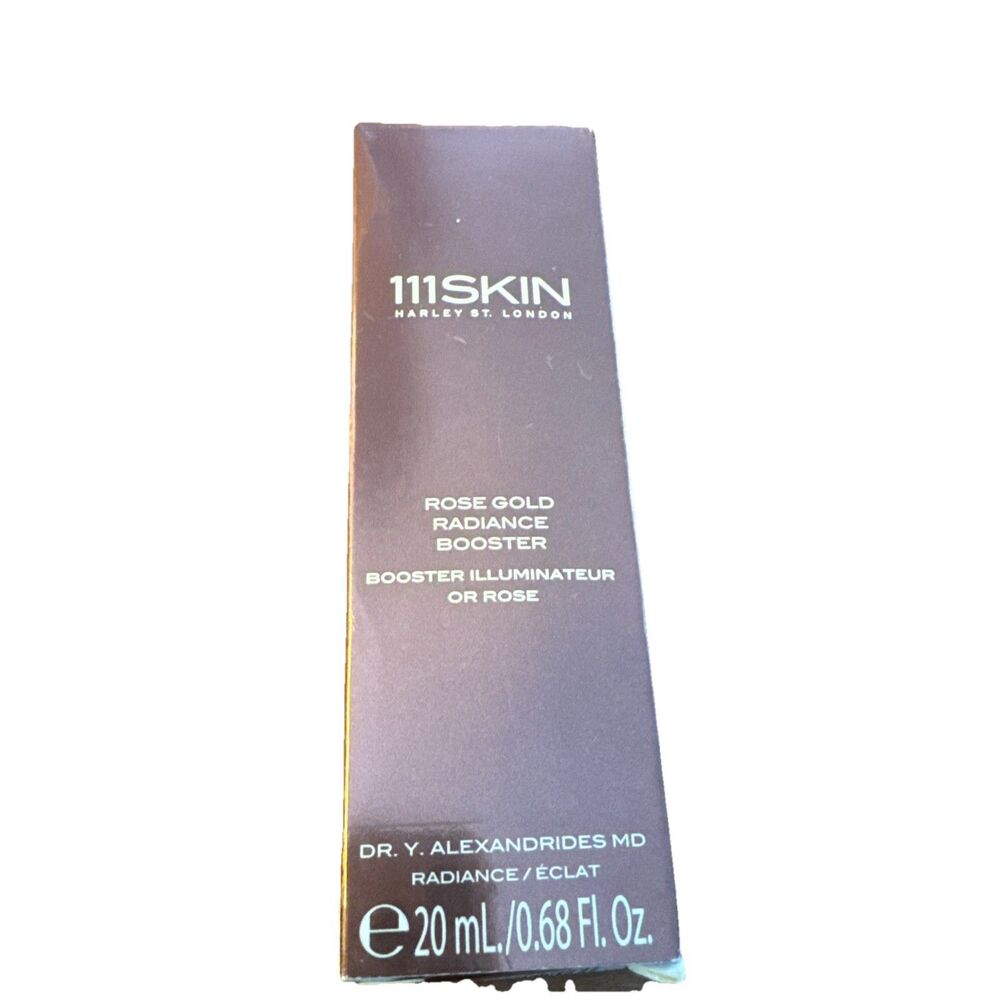111 SKIN Harley St. London Rose Gold Radiance Booster NIB all skin types - Picture 2 of 15